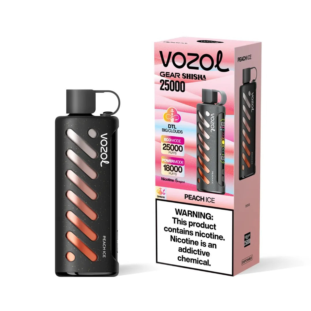 VOZOL GEAR SHISHA 25,000 - Grape Ice