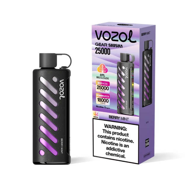 VOZOL GEAR SHISHA 25,000 Puffs