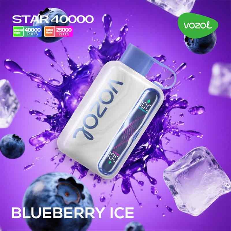 VOZOL STAR 40,000 - Blueberry Ice