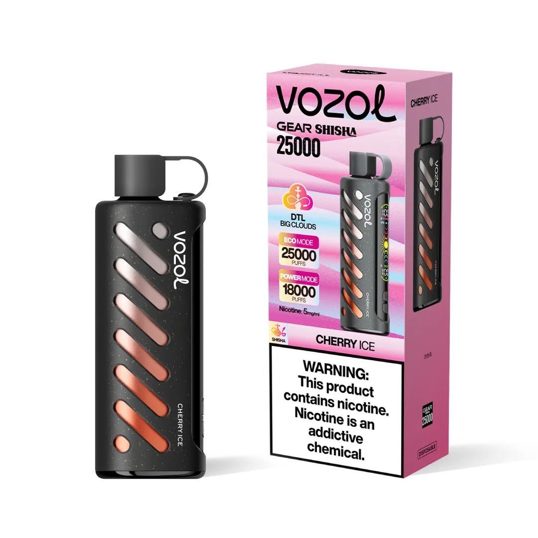 VOZOL GEAR SHISHA 25,000 - Cherry Ice