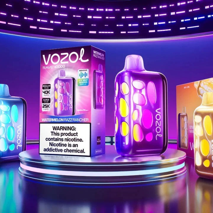 VOZOL RAVE - 40,000 Puffs