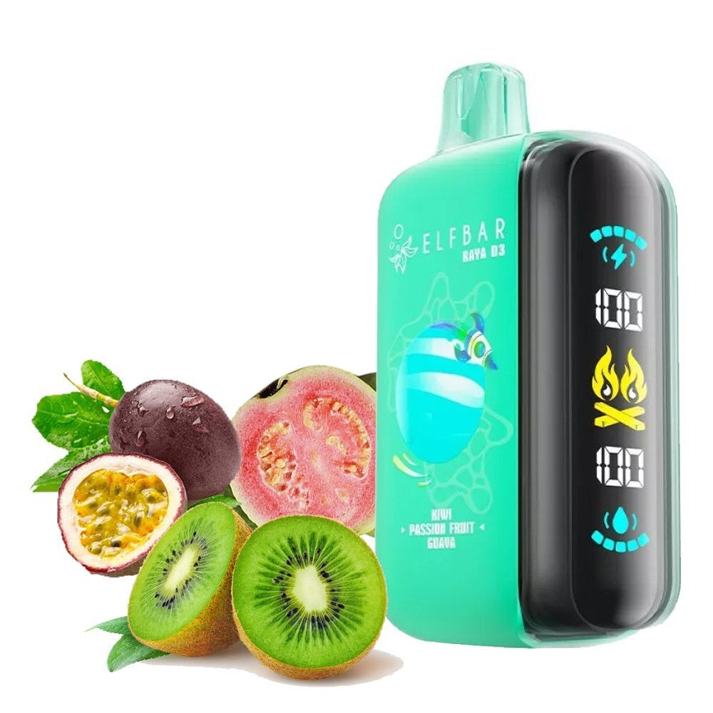 ELFBAR RAYA D3 - Kiwi Passion Fruit Guava
