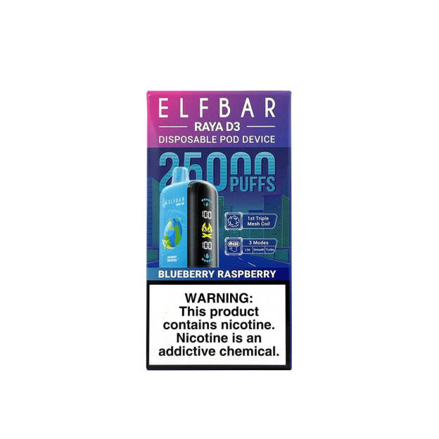 ELFBAR RAYA D3 - Blueberry Raspberry