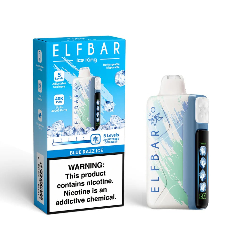 ELFBAR ICE KING 30,000 - Blue Razz Ice