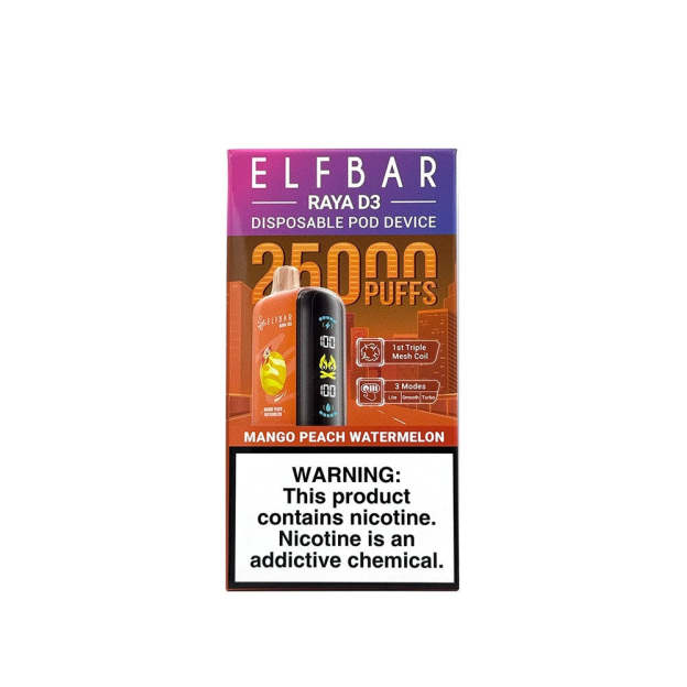 ELFBAR RAYA D3 - Mango Peach Watermelon