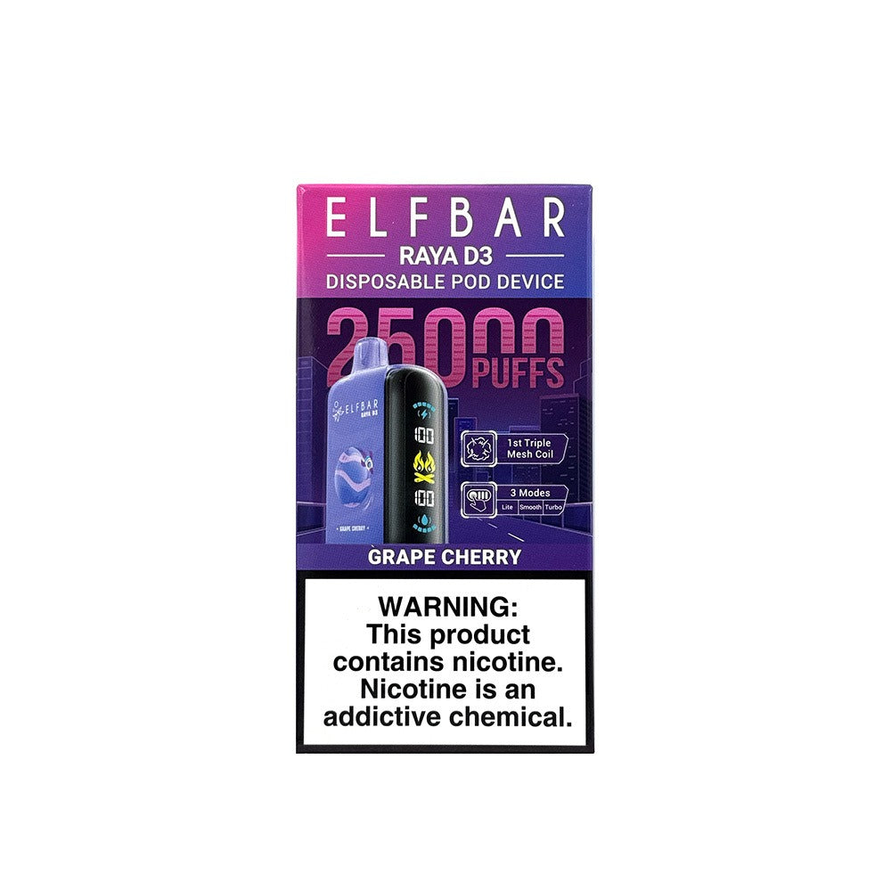 ELFBAR RAYA D3 - Grape Cherry