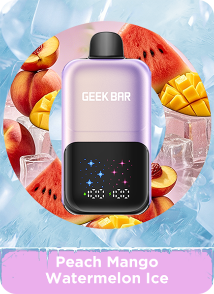 Geek Bar Ice Prince 2GO 50K - Peach Mango Watermelon Ice