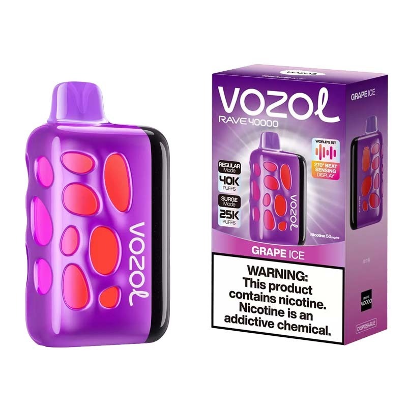 VOZOL RAVE - 40,000 Puffs
