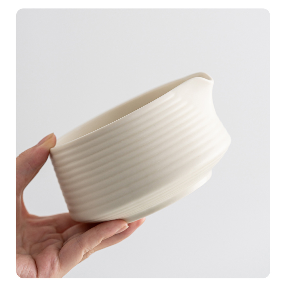 Ceramic Matcha Bowl with Spout, Matcha Brush, Tea Whisk, and Matcha Bowl Set