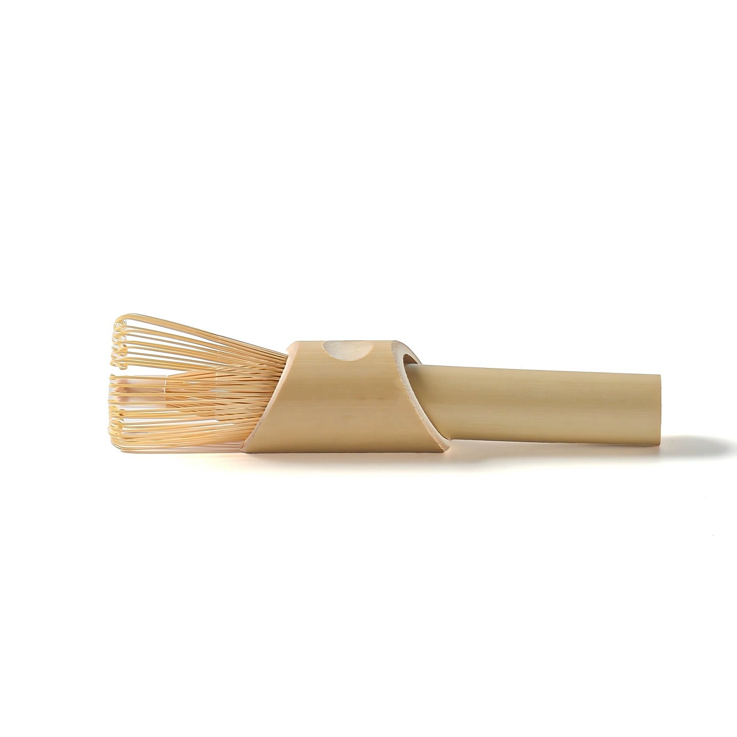 White Bamboo Long-Handle Whisk (Chasen)