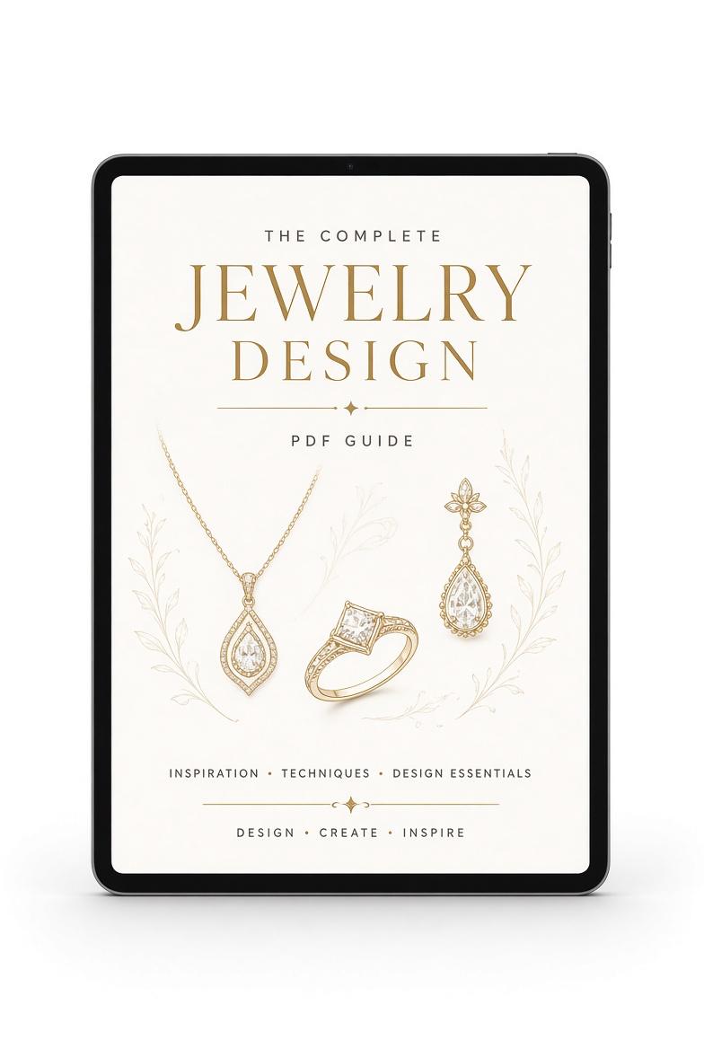 Designer Rose-Jewelry Design from Beginner to Intermediate | Practical Guide to Form, Color & Materials (PDF)