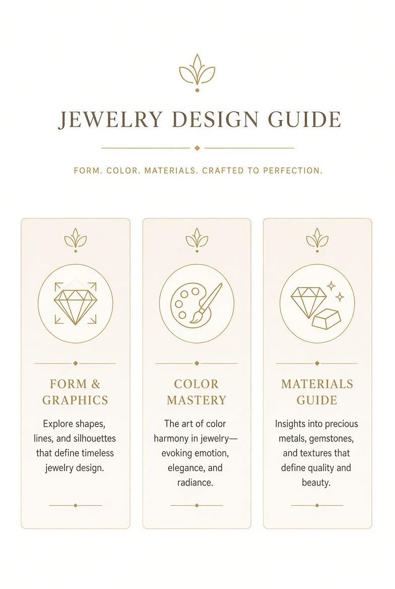 Designer Rose-Jewelry Design from Beginner to Intermediate | Practical Guide to Form, Color & Materials (PDF)