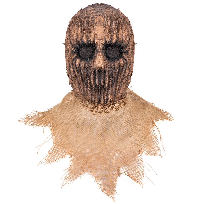 Distressed Burlap Horror Mask – Halloween Party, Haunted House & Cosplay Costume