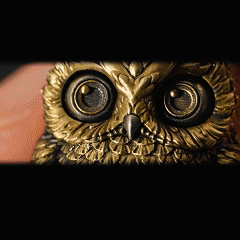 🔥Last Day 49% OFF - 🦉Handmade Owl Fidget Pendant