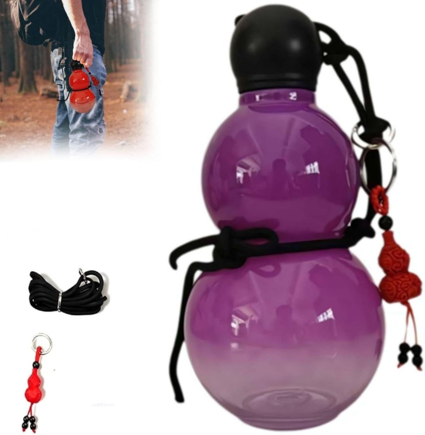 🔥Last Day 49% OFF-Gourd Water Bottle 30oz Chinese Retro-Inspired