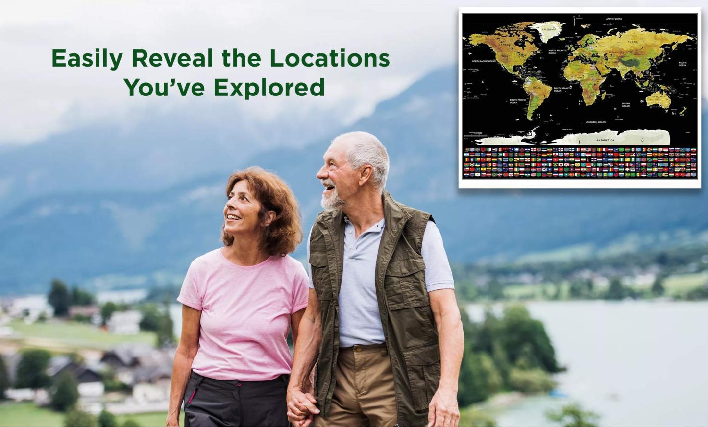 🔥HOT SALE🔥Scratch Map of the World