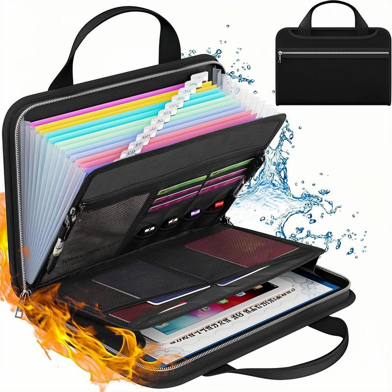 🔥Hot Sale! ⚡Multi-purpose Fireproof Document Bag 💪