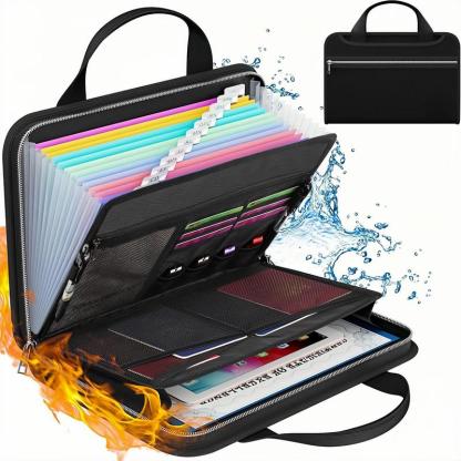 🔥Hot Sale! ⚡Multi-purpose Fireproof Document Bag 💪