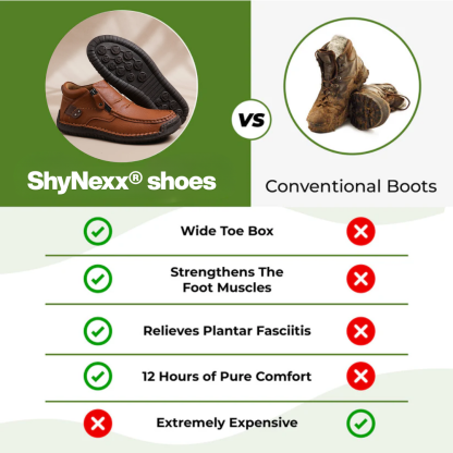 ⏰Limited Time Sale 50% OFF-Men’s Handmade Premium Leather Slip-On Driving Boots – Wide Toe, Arch Support