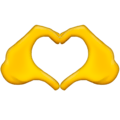 Heart Hands on Emojipedia Sample Images 14.0