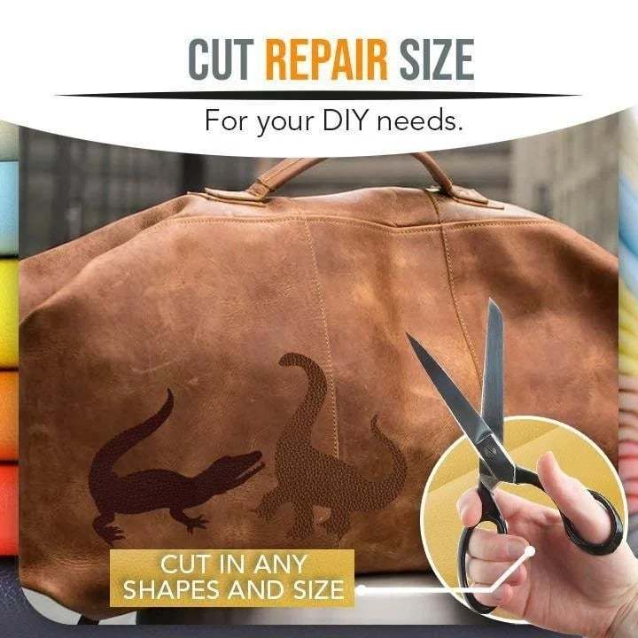 (🔥FACTORY OUTLET-49% OFF) Self-Adhesive Leather Refinisher Cuttable Sofa Repair & BUY 4 GET EXTRA 49% OFF