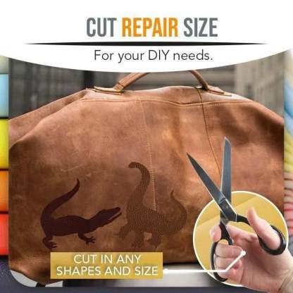 (🔥FACTORY OUTLET-49% OFF) Self-Adhesive Leather Refinisher Cuttable Sofa Repair & BUY 4 GET EXTRA 49% OFF