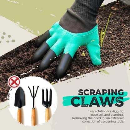 🔥 HOT SALE 👨‍🌾🔥Gardening Claw Protective Gloves