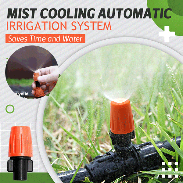 🔥Summer Sale-48% OFF🔥Mist Cooling Automatic Irrigation System