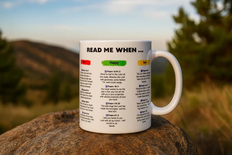 🎁LAST DAY 50% OFF-✝️Heat Sensitive Grace Mug