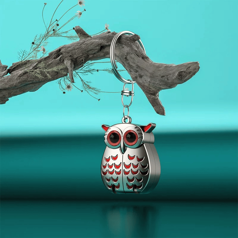 🔥Hot Sale🦉Owl Keychain Nail Clipper