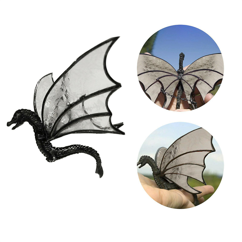 💥Christmas Hot Sale Limited Time Sale 50% Off 💥Dragon Stained Glass Sun Catcher