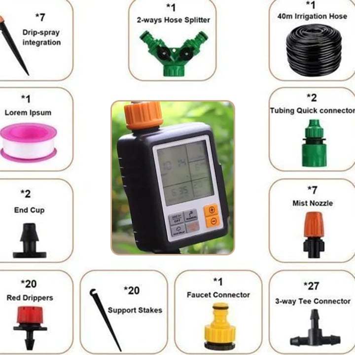 🔥Summer Sale-48% OFF🔥Mist Cooling Automatic Irrigation System