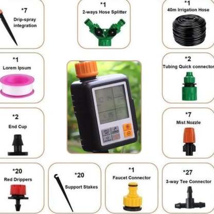 🔥Summer Sale-48% OFF🔥Mist Cooling Automatic Irrigation System