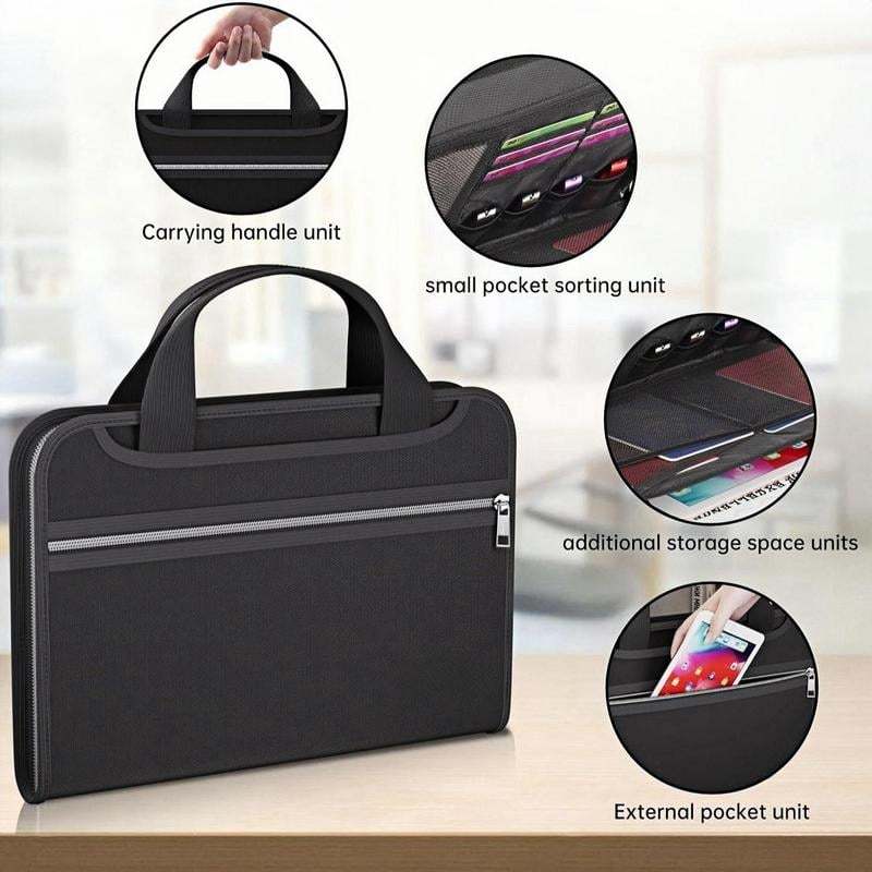 🔥Hot Sale! ⚡Multi-purpose Fireproof Document Bag 💪