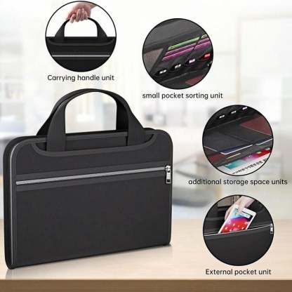 🔥Hot Sale! ⚡Multi-purpose Fireproof Document Bag 💪