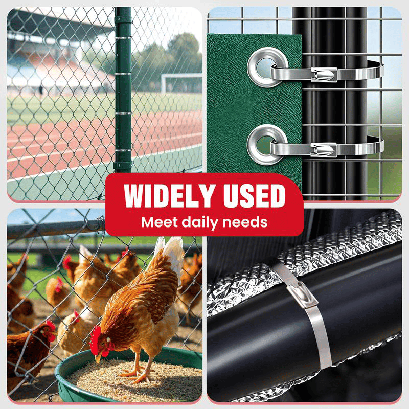 🔧 Professional Stainless Steel Cable Tie Gun Kit