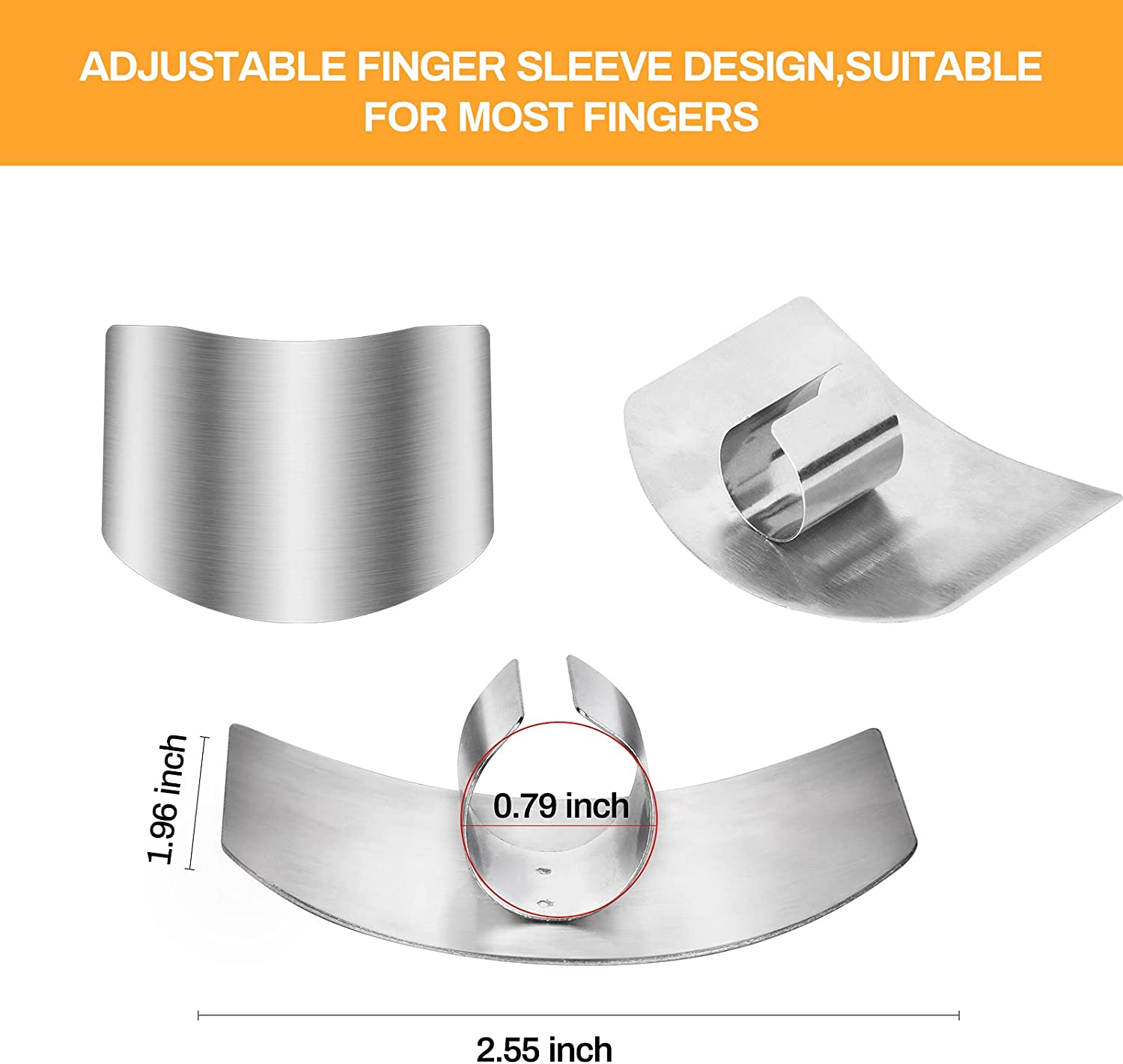 🎁2026 Hot Sale🎁 49% OFF - Stainless Steel Finger Guard🔥BUY MORE SAVE MORE
