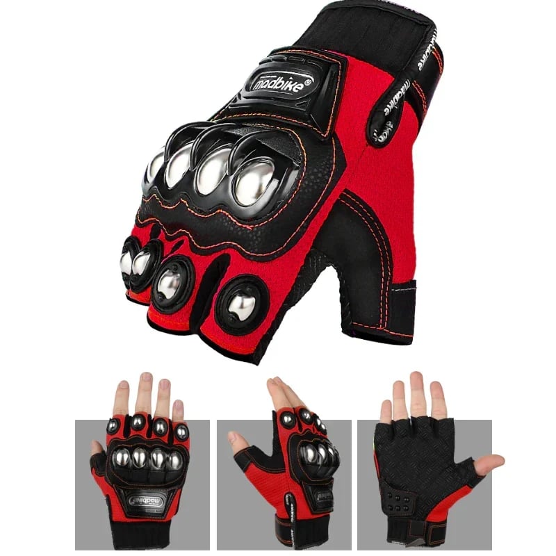🔥Hot Sale🔥-🏍️Indestructible Outdoor Self-defense Gloves 🧤(One pair)