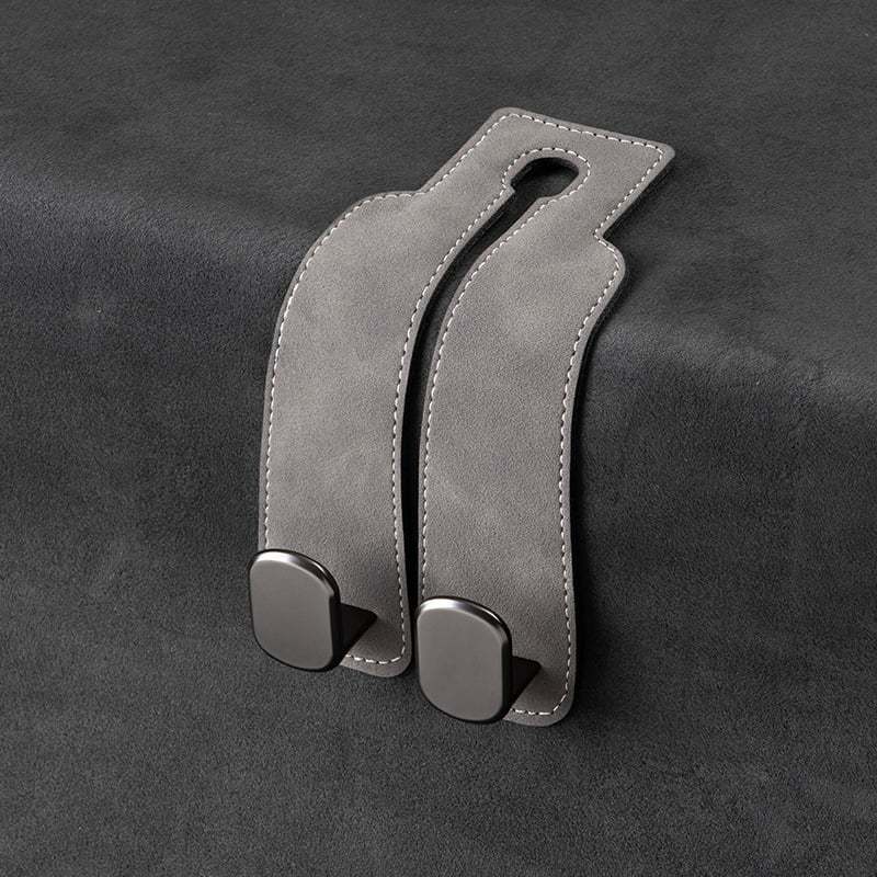 🔥Last Day 49% OFF🚗Car Seat Back Alcantara Storage Hook 💥Double Hook Holder for Convenient Storage