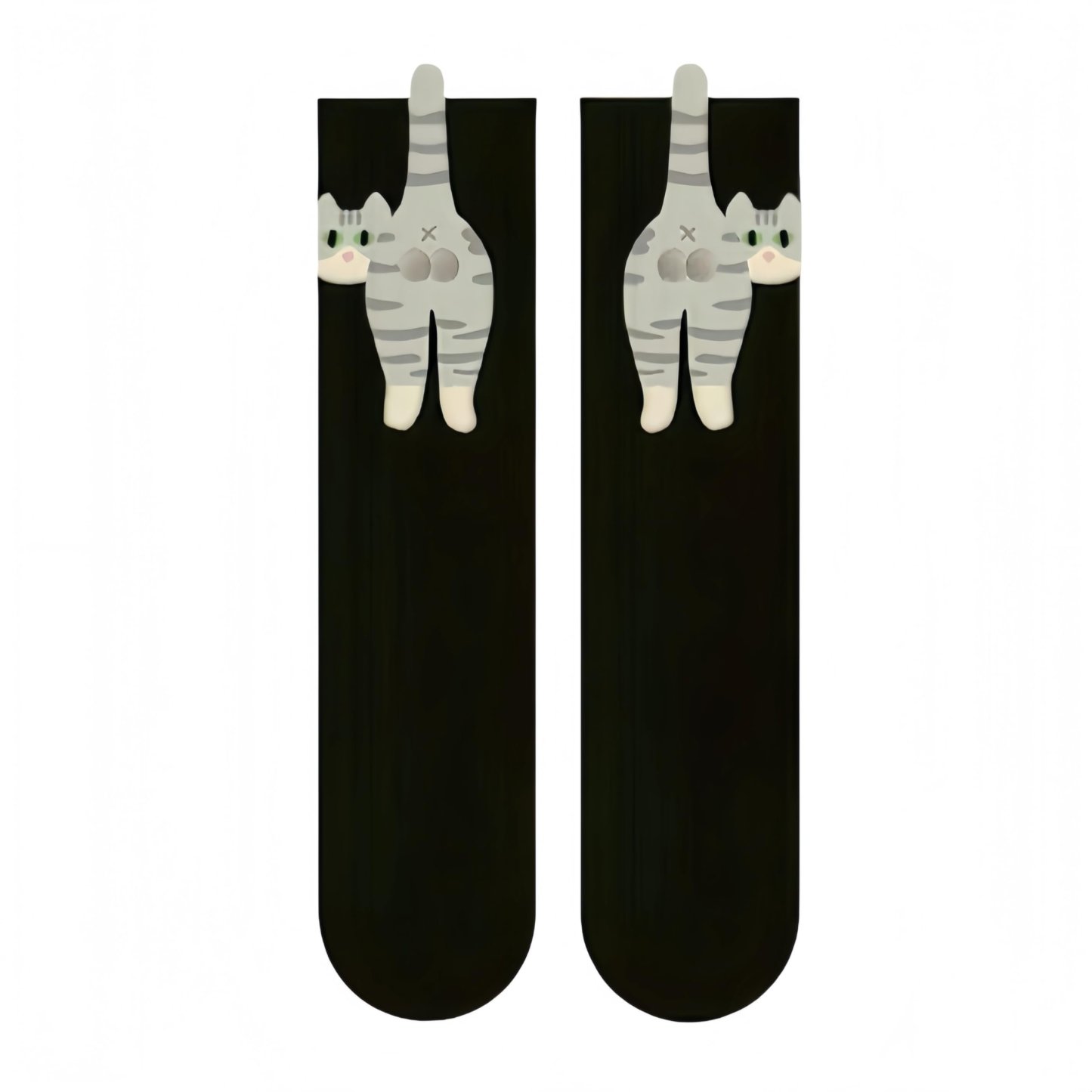 HOT SALE 🔥3D Cat Socks with Fuzzy Balls!