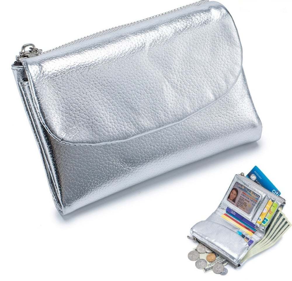 ⏰Last Day 49% OFF⏰Unisex Pebble Leather Wallet 🔥BUY 2 FREE SHIPPING