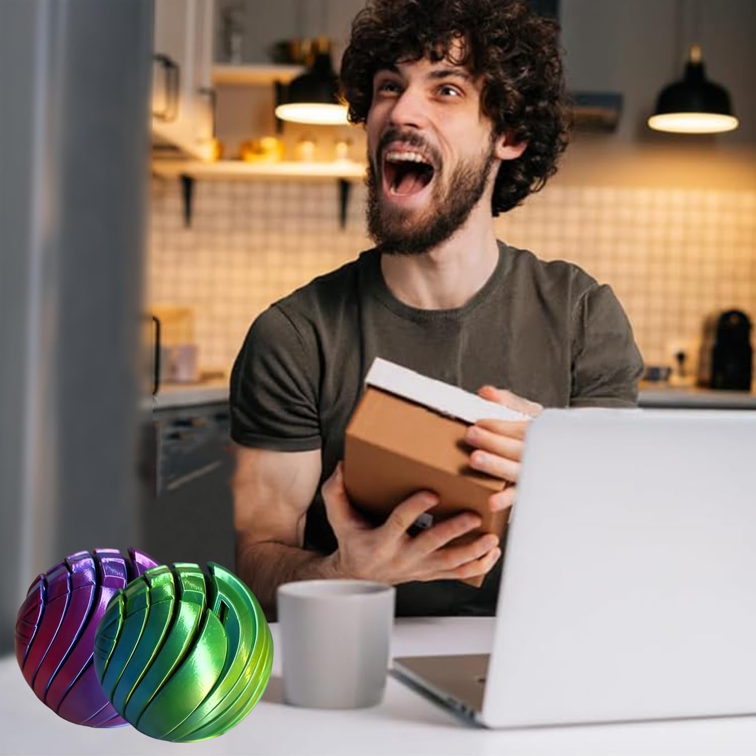 ❤😜3D Printing Slime Ball Fidget Toy👍🎁