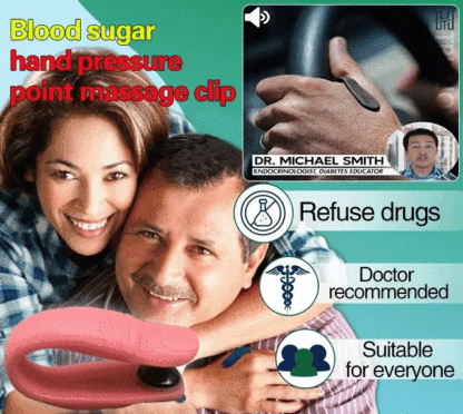 Acuplus+ Sugar Control Acupressure Point Clip - Buy 1 Get 1 FREE ( HomepicksOfficial )🔥