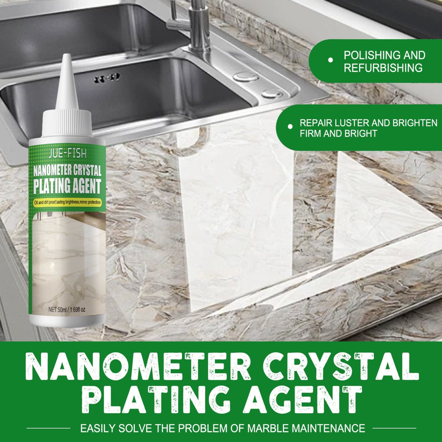 💥LAST DAY SALE 49% OFF🔥Nano Crystal Coating Agent for Tile & Furniture