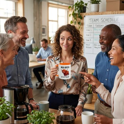 💥LAST DAY SALE 49% OFF⏰Moo Bitch Get Out The Way Highland Cow Mug