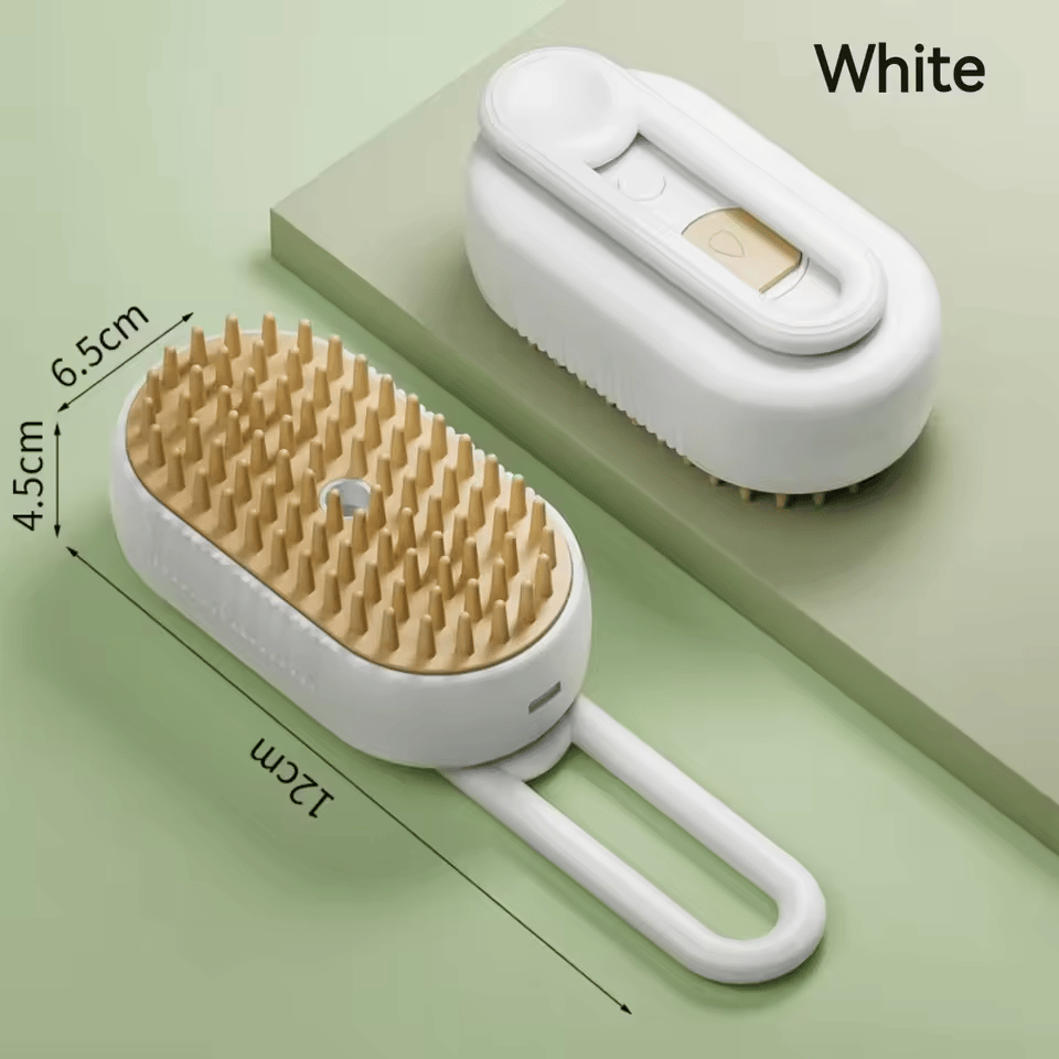 3-in-1 Dog Hair Brush Cat Hair Brush Electric Pet Cleaning Brush Steam Spray Brush Massage Hair