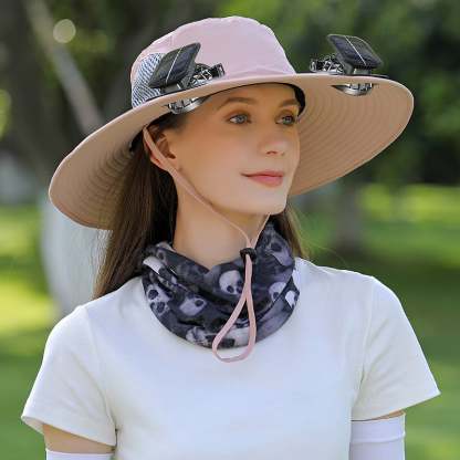 🎁2026 New Ultralight Solar Fan Sun Hat – Lighter Than a Baseball!⚾(Only 11oz)