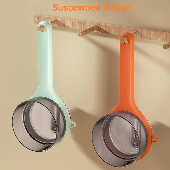 🍋Double-sided Stainless Steel Blade Peeling Knife With Storage Box🥕