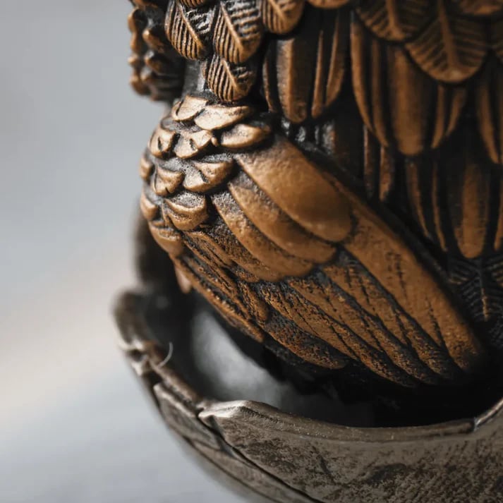 🔥Last Day 49% OFF - 🦉Handmade Owl Fidget Pendant