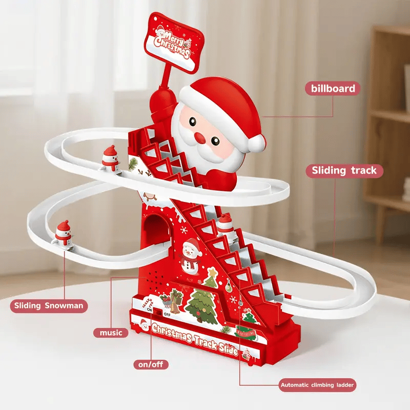 🎅Santa Electric Slide Climbing Toys for Automatic Stairs🛷